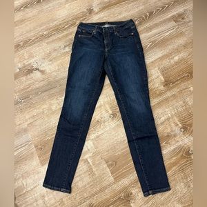 gap dark wash skinny jean